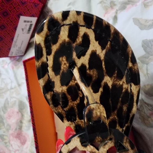 Tory Burch Leopard Print Sandals - Picture 5 of 8